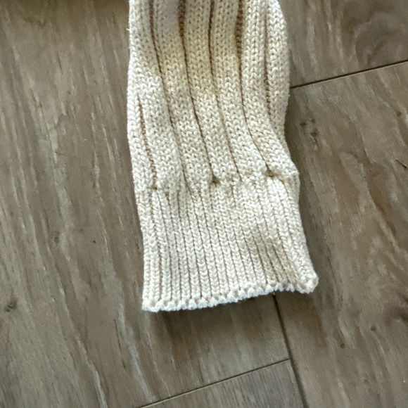 Vintage Bill Blass Sweater Medium Cream Diamond Knit Pattern Grandpa‎ USA Y2K - Picture 6 of 7